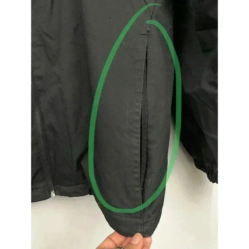 Free Country Black Quilted Lined Jacket Men's‎ Medium
